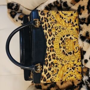 Gianni Versace Sunburst Medallion Bag